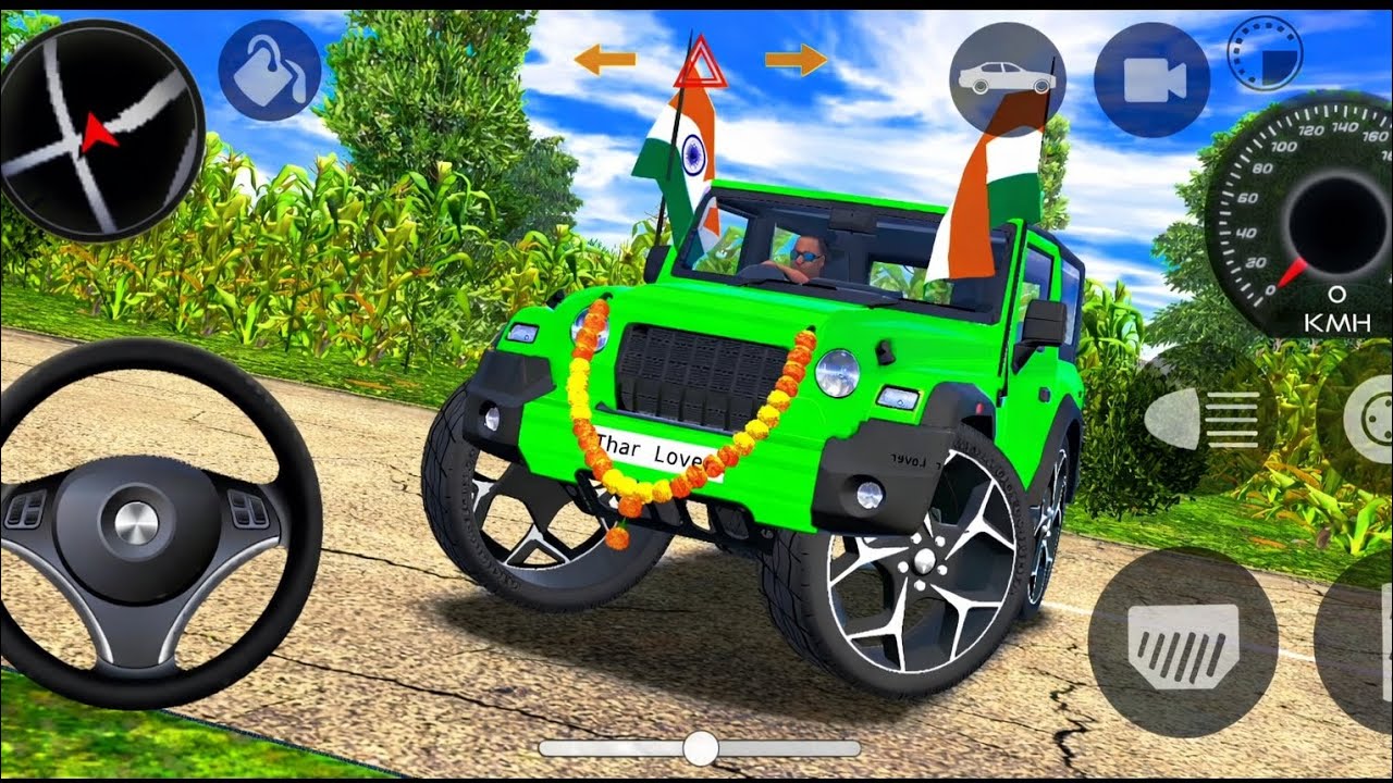 Modified Mahindra Thar Car Games: Indian Cars (Gadi Wala Game) - Car Game Android Gameplay 2026