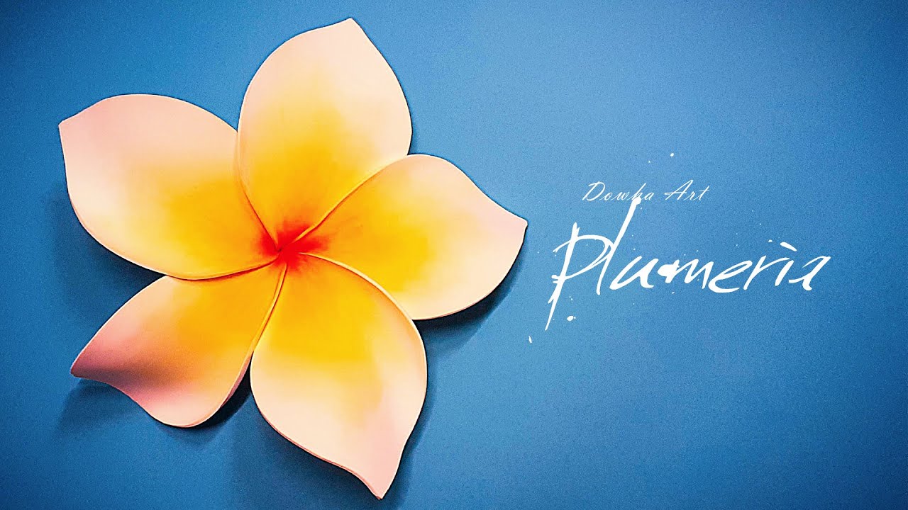 [EVA Flower] Plumeria n.14 | DIY | Healing