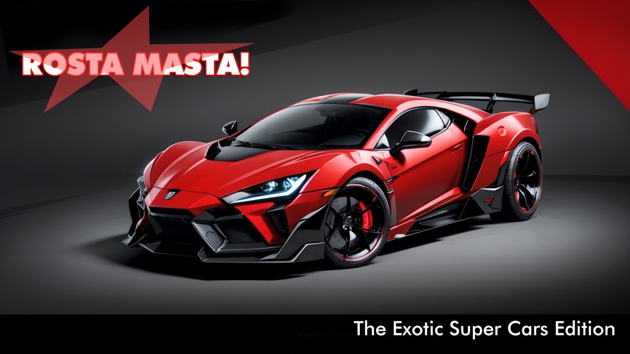 ROSTA MASTA! The Myth of Speed. Exotic Super Cars Edition Vol. 01