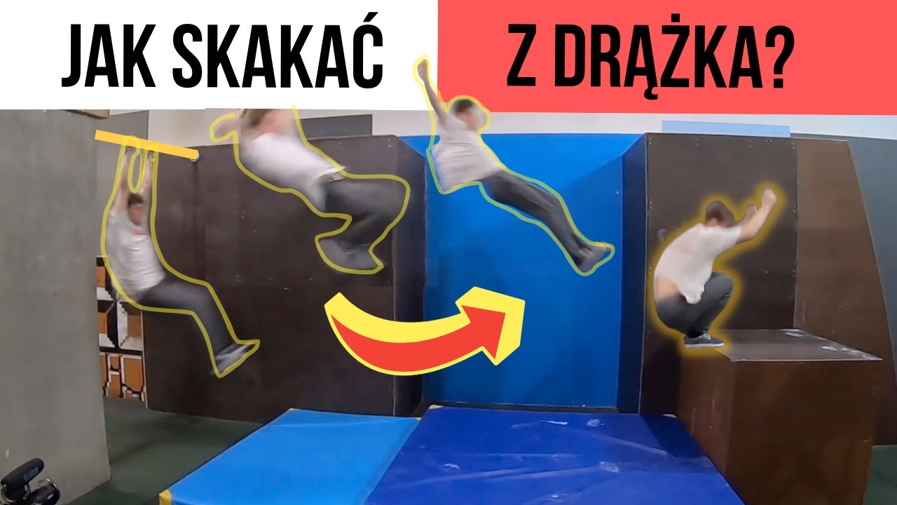 Jak BUJAĆ się i SKAKAĆ z DRĄŻKA? LACHE (SWING) - Poradnik parkour