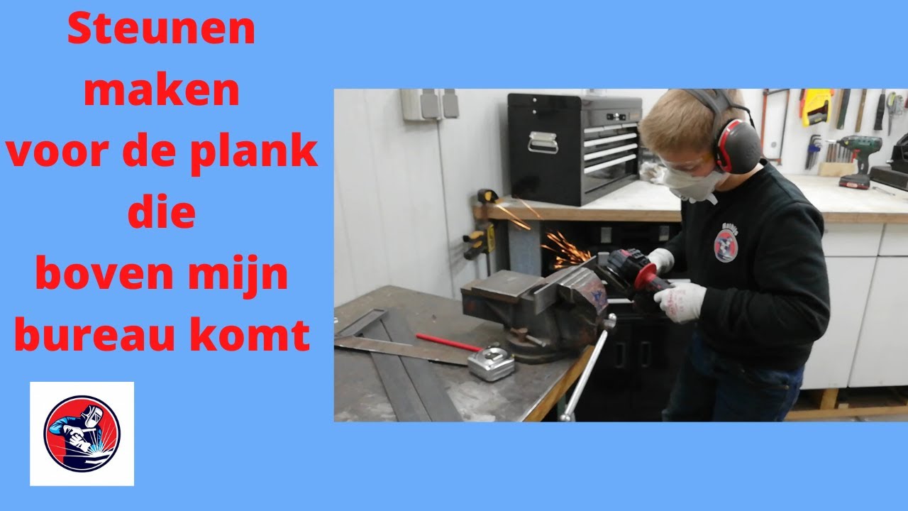 plankdragers maken voor boven mijn bureau