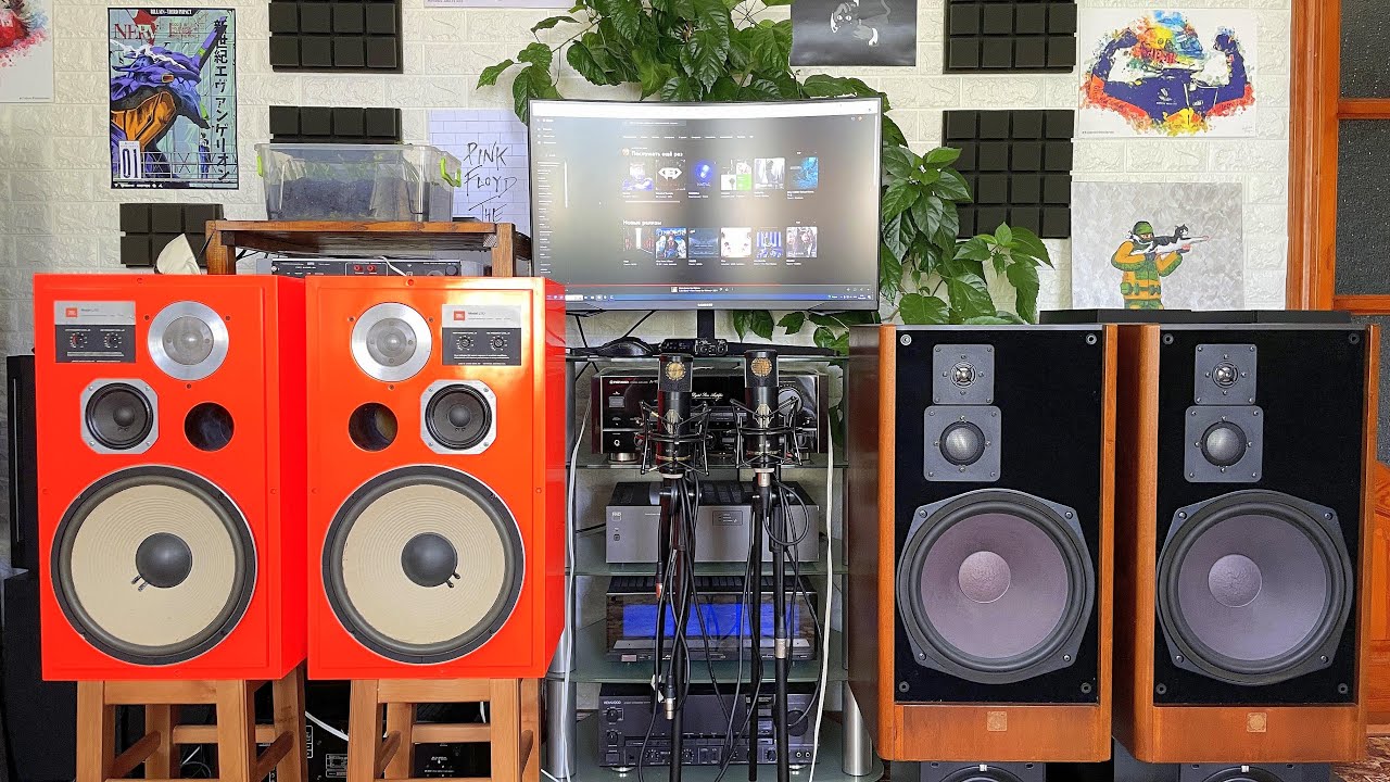 Speakers BATTLE! JBL L112 vs MB Quart 720 / Pioneer A-91D
