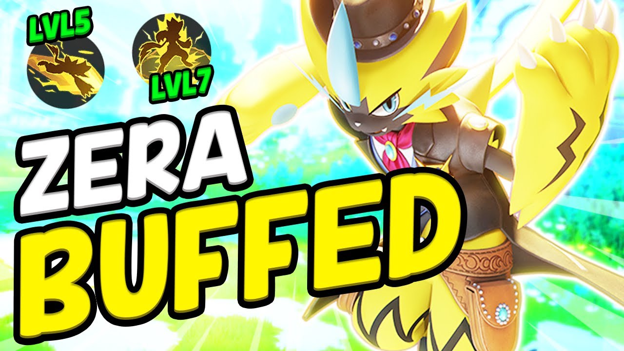 Krashy Plays BUFFED Zeraora! (Pokemon Unite)