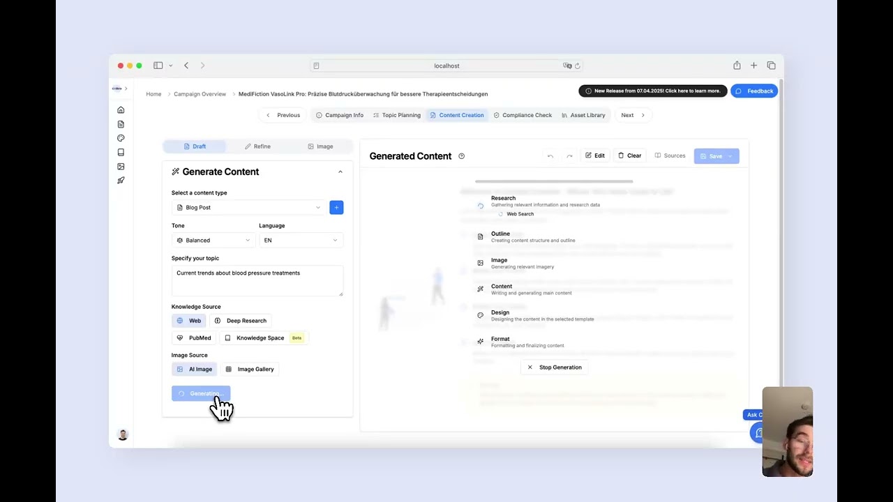 AI Healthcare Marketing: Create high quality and compliant content in seconds