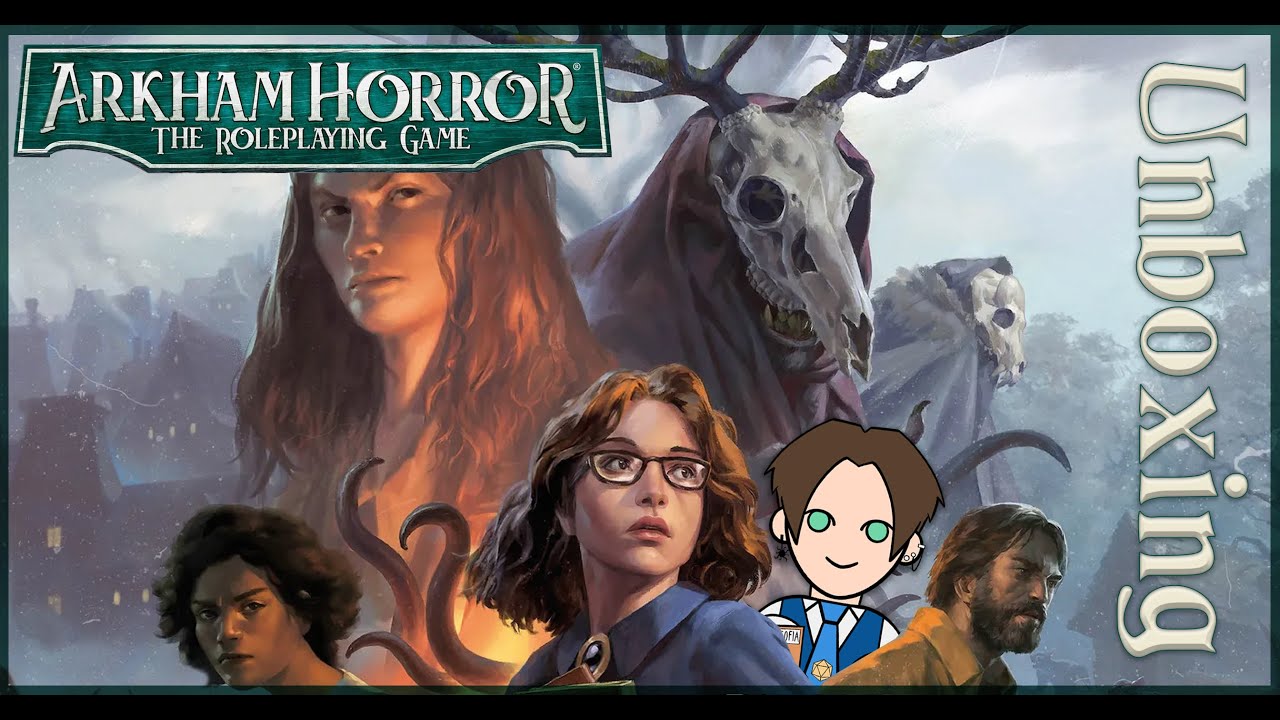 [UNBOXING] Dagli States con Orrore 👻 Arkham Horror Gioco di Ruolo, finalmente il GdR degli AH Files!