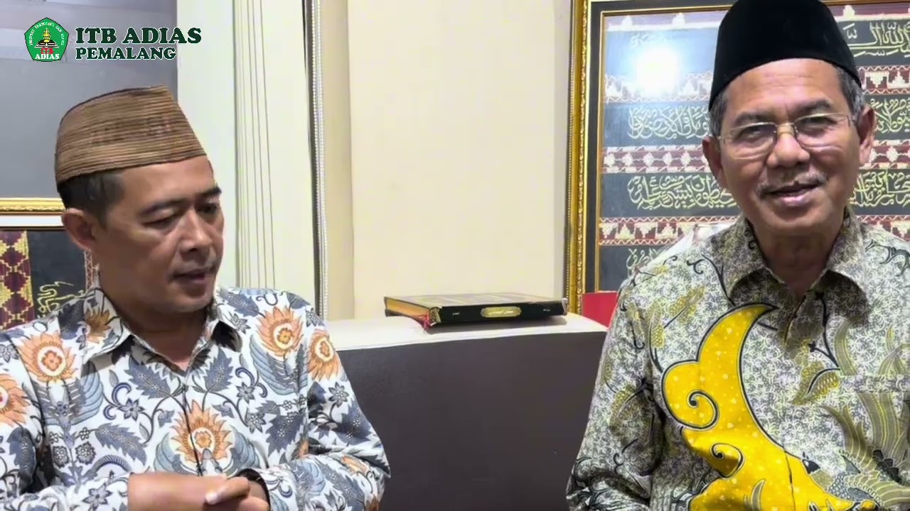 Dr. H. Noor Rosyadi SE MM Rektor ITB Adias Pemalang di Masjid JogoKariyan Yogyakarta