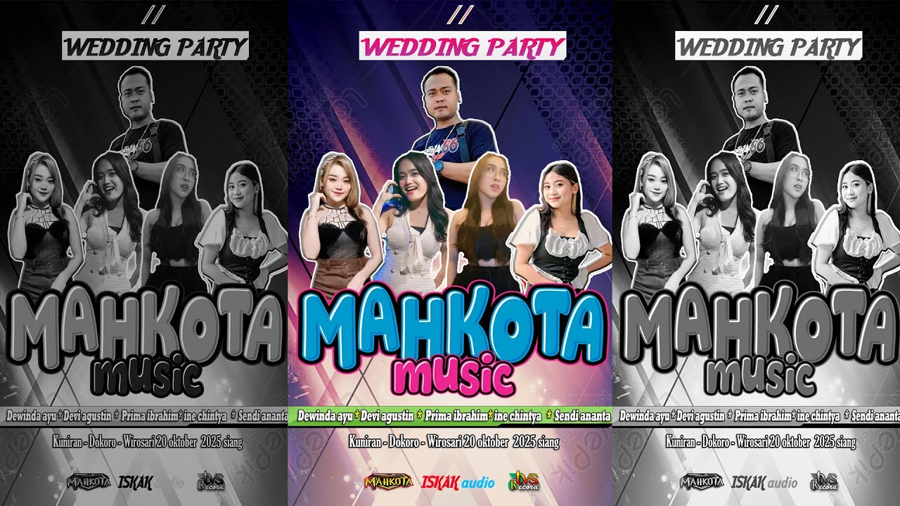 ⭕Streaming MAHKOTA music // LIVE kuniran, 20 OKT 2025 // ISKAK AUDIO - TVS RECORD