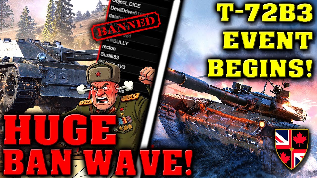 War Thunder Weekly News: Huge Ban Wave, Season 22 Battle Pass & T-72B3 Event