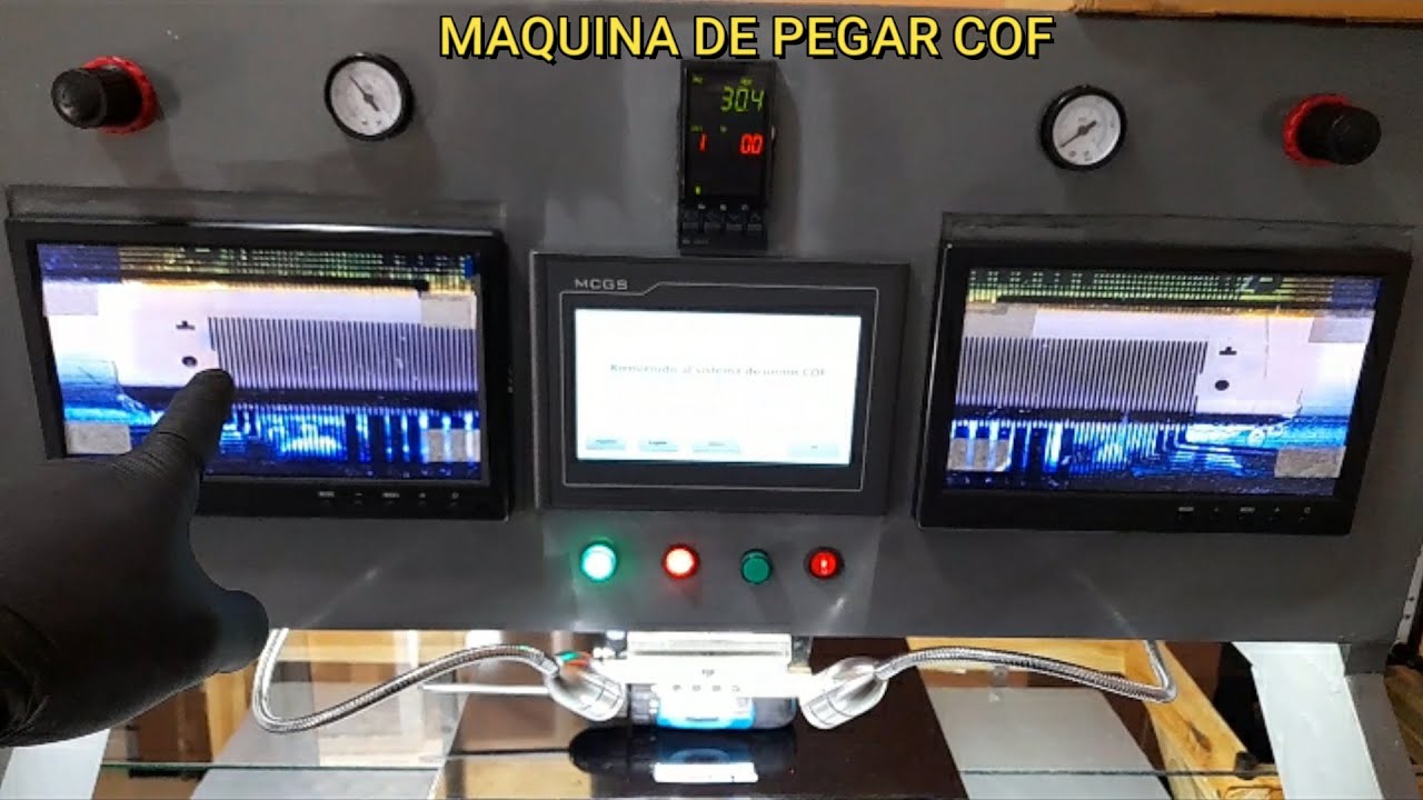 👉MÁQUINA DE UNIÓN ACF, FUNCIONAMIENTO👍