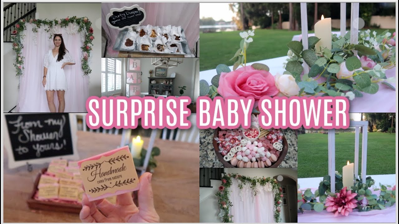 SURPRISE Baby Shower! Last-Minute Party Prep & Emotional Reaction 🎉 Party Haul, Prep, Gift, & Advice