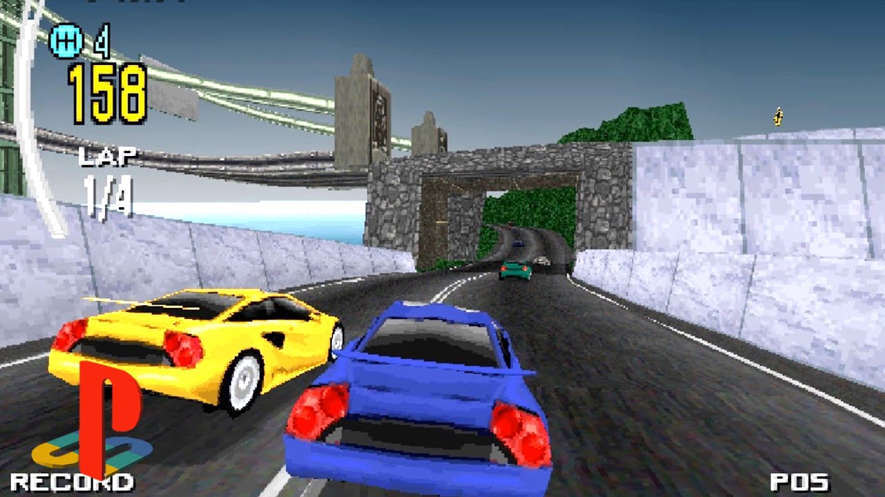 Over Drivin` II (PS1) 1997. Longplay - Tournament
