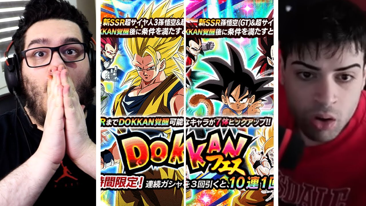 😍 IL LAGO DURIA NON FINISCE MAI 😍 DUAL SUMMON w/@Blaziken68 _x  LR 8° ANNIVERSARIO di DOKKAN BATTLE