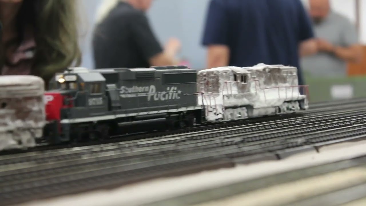 Ho scale runaway train