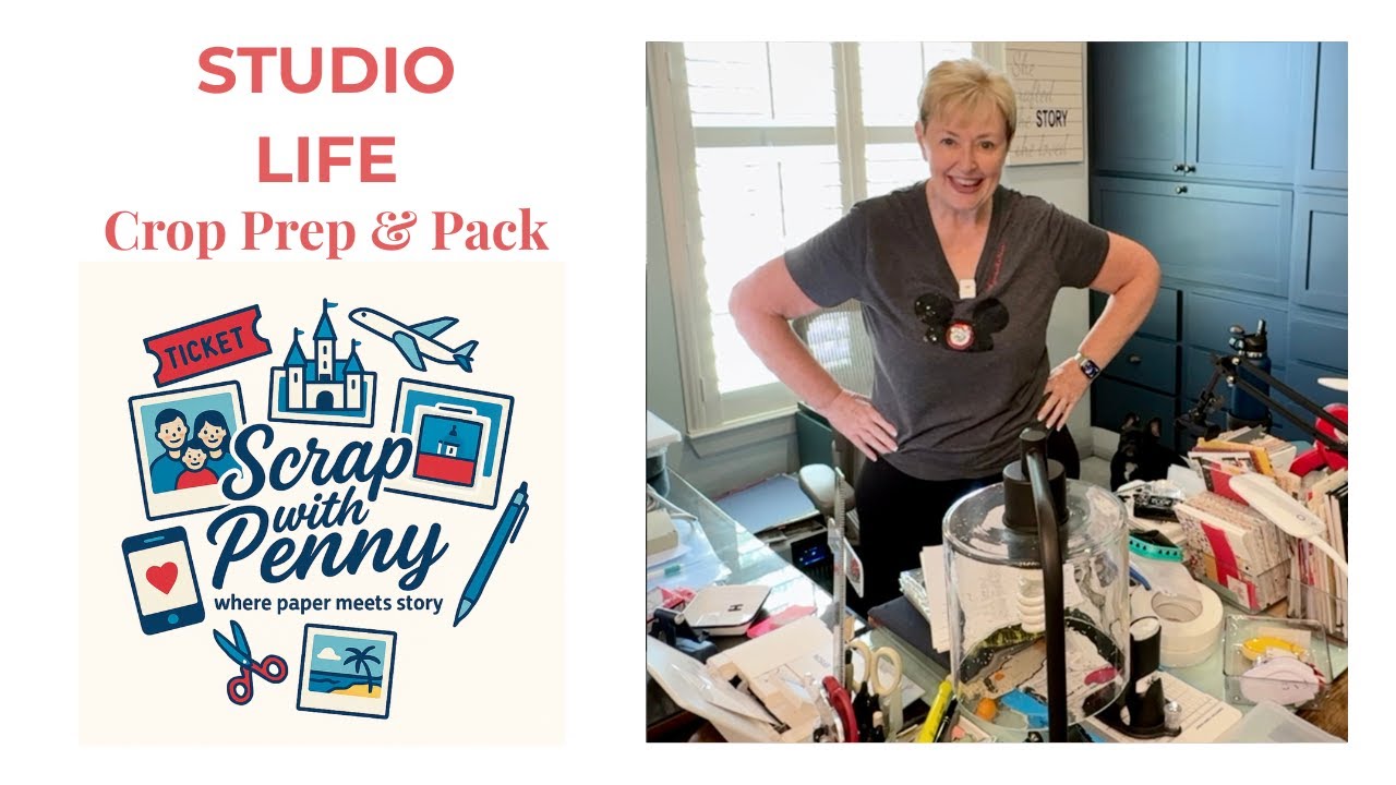 Studio Life | Packing for a Magical Scrapbooking Crop ✈️ | What I Bring & Why