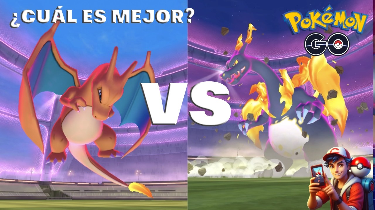 CHARIZARD DINAMAX VS CHARIZARD GIGAMAX: ¿CUÁL ES MEJOR OPCIÓN? ¡LA BATALLA QUE ESTABAS ESPERANDO!
