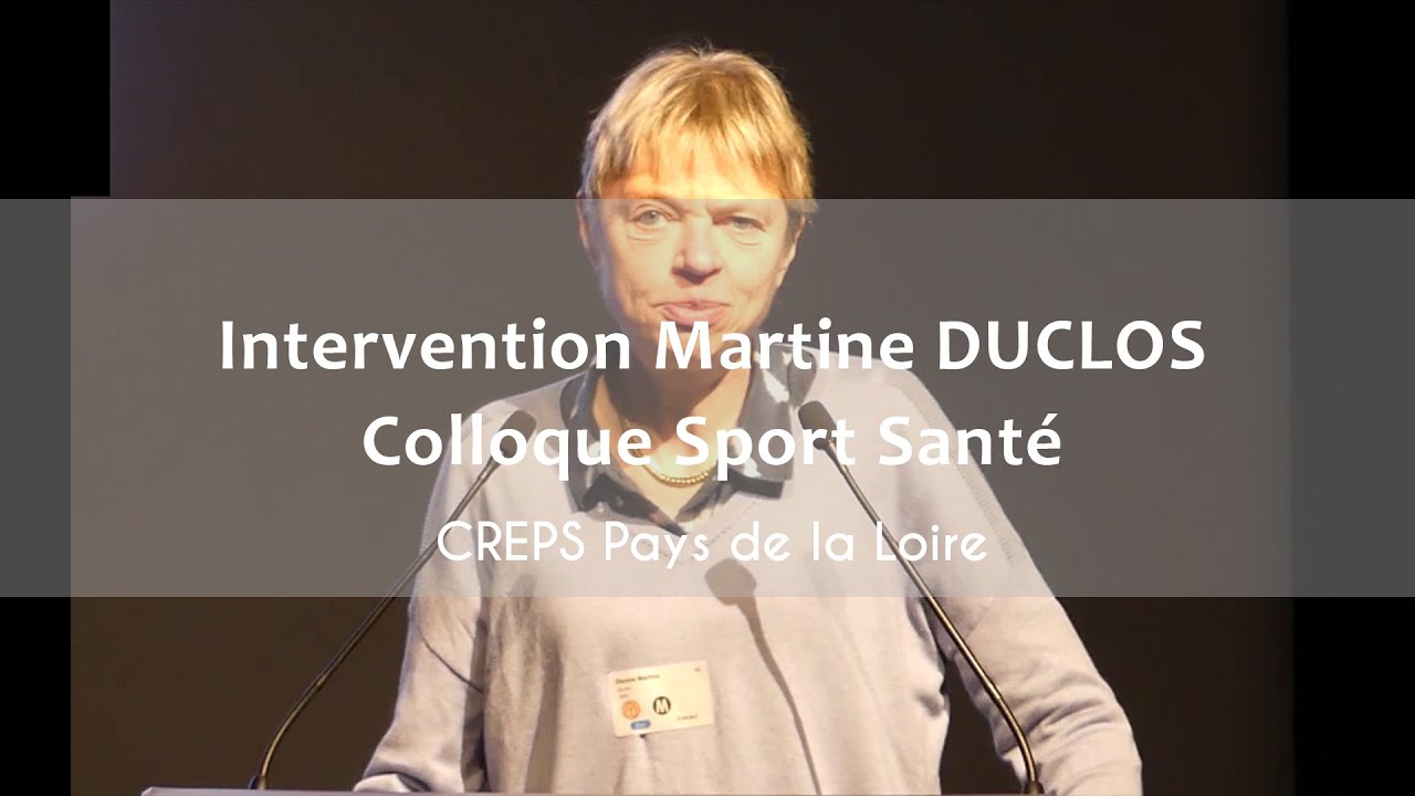 Intervention Martine DUCLOS