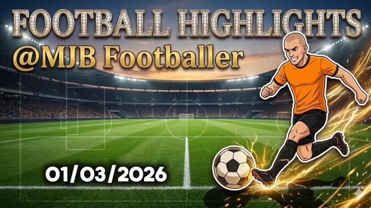 MJBFootballer U14 #Football Match Highlights 01/03/26 #soccer #youtube #gameplay #grassrootsfootball