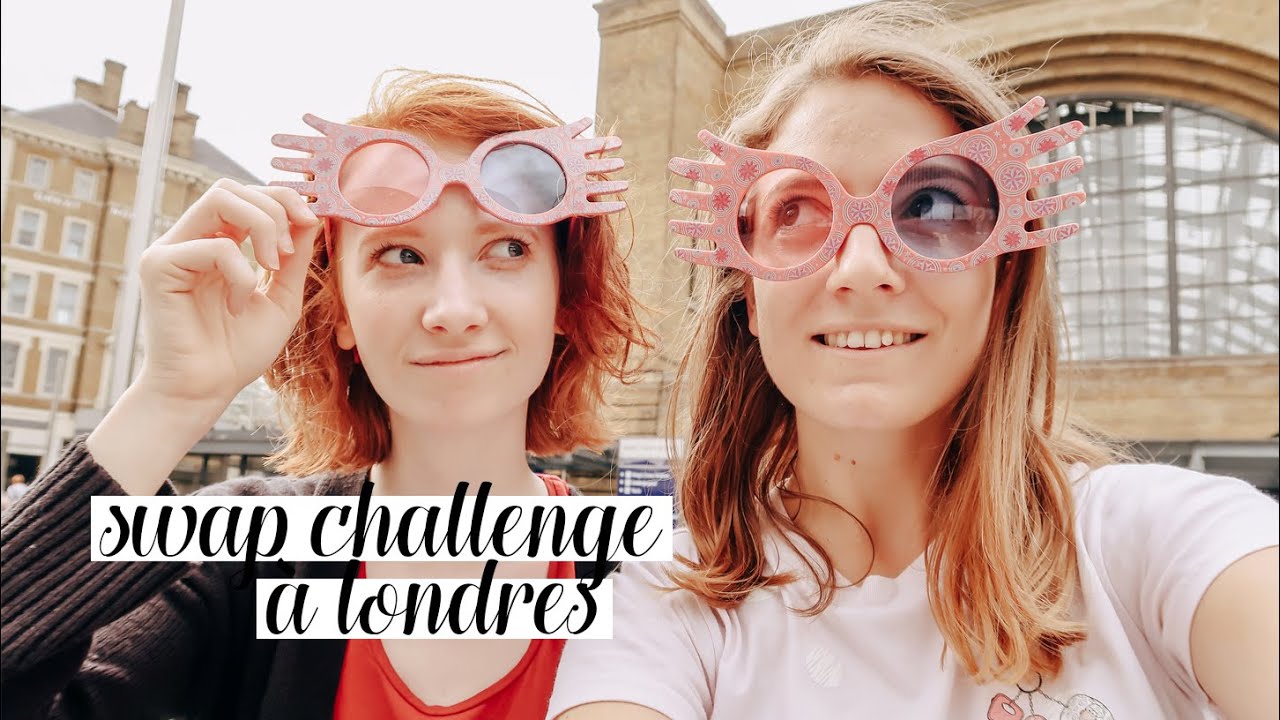 SWAP HARRY POTTER ET SHOPPING À LONDRES AVEC MARINE AU TERRIER ! • VLOG #10