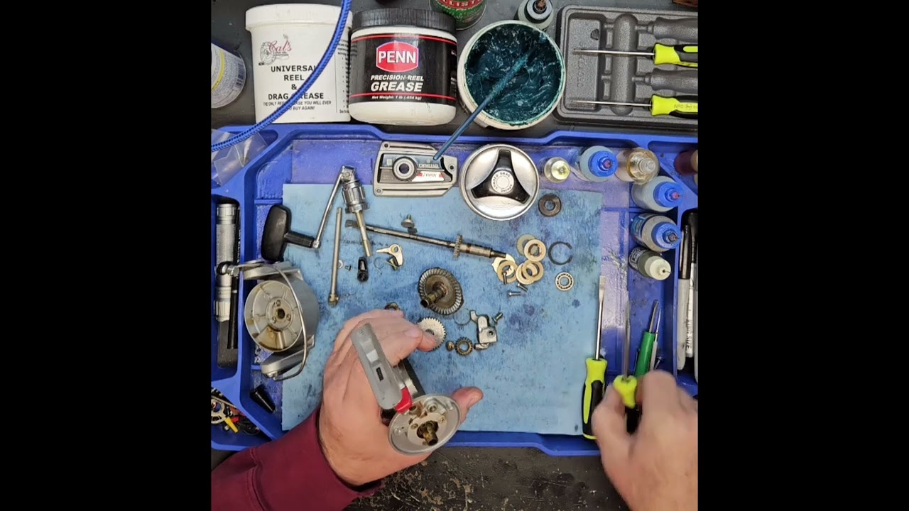 Ремонт винтажной катушки; Daiwa 7000c, хорошая, прочная, старая катушка