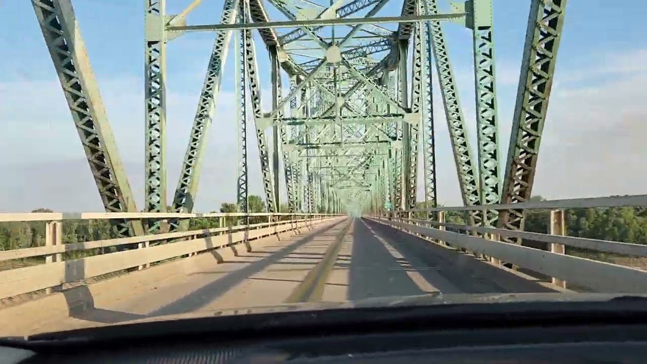 US Route 62 Crossing the Mississippi River
