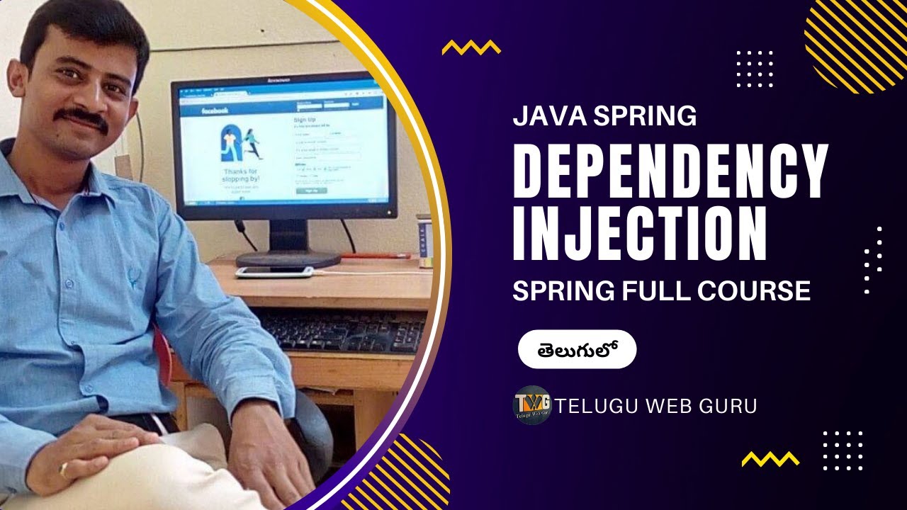 Dependency Injection in spring in telugu  | telugu web guru | twg | Java Spring in telugu part 3
