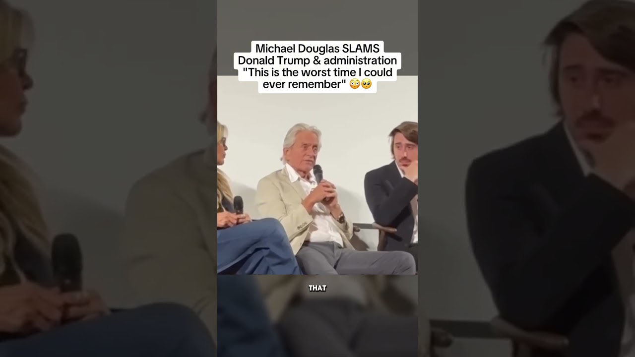 Michael Douglas SLAMS Trump Administration #michaeldouglas #trump #democrat
