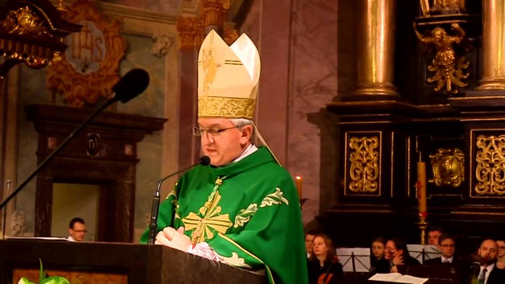 Msza Święta w Archikatedrze Lubelskiej pod przewodnictwem Abp  C  Migliore, Nuncjusza Apostolskiego