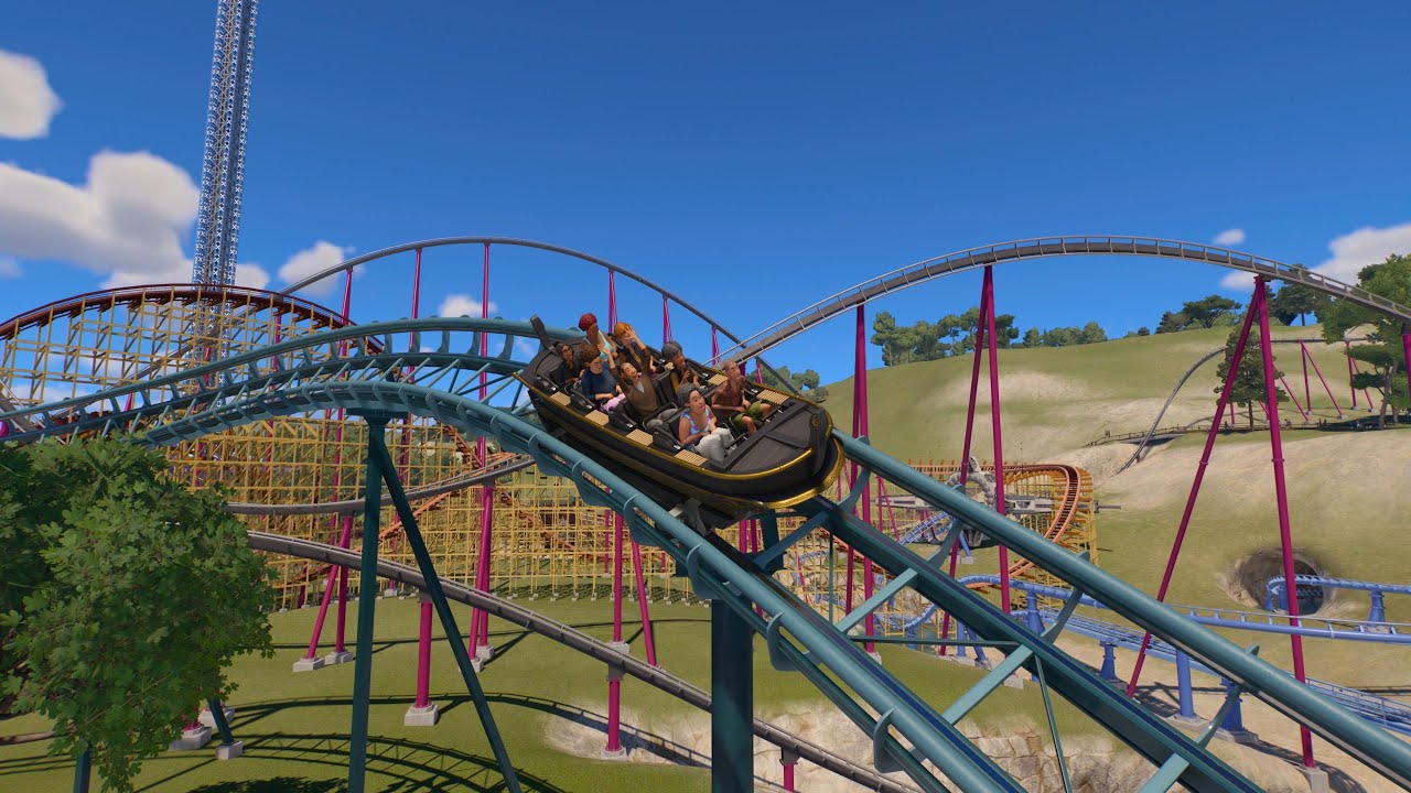 Poseidon POV- Planet Coaster 2: Park 2