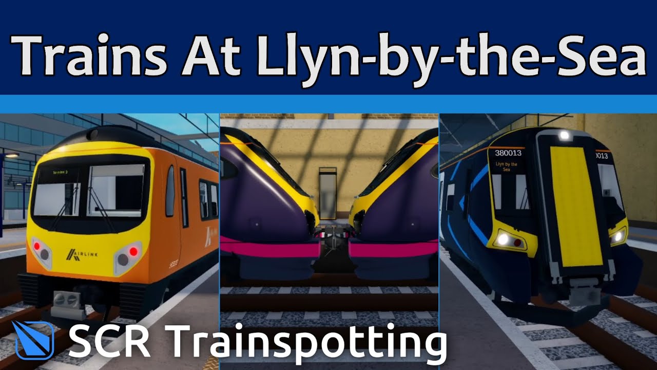 Trains At Llyn-by-the-Sea - SCR Trainspotting 2025