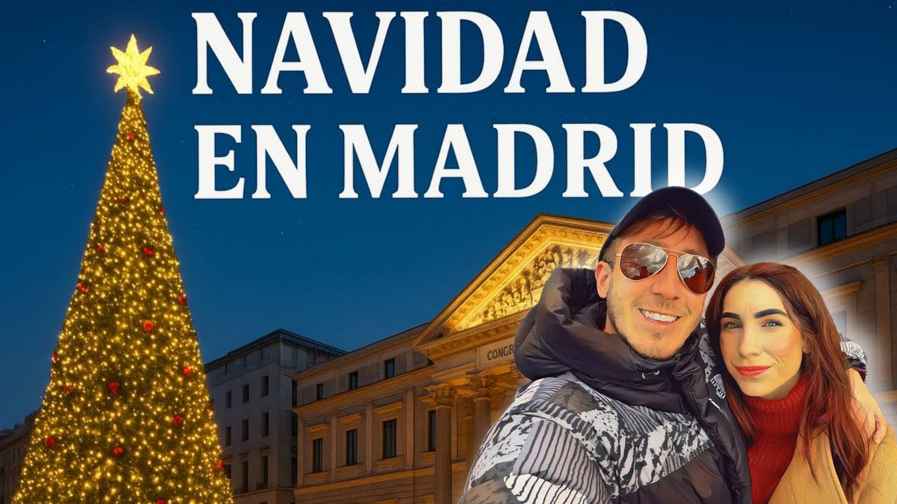 4K 😍 ASÍ LUCE MADRID en NAVIDAD | 2025 