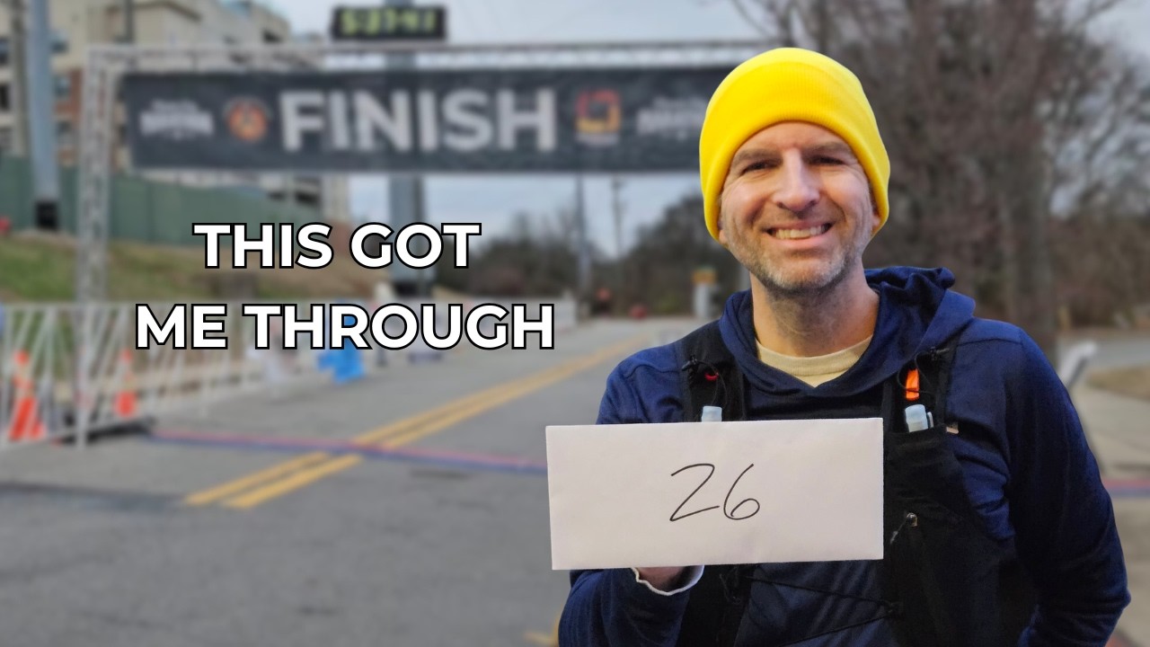 I Wrote 26 Letters Before My First Marathon