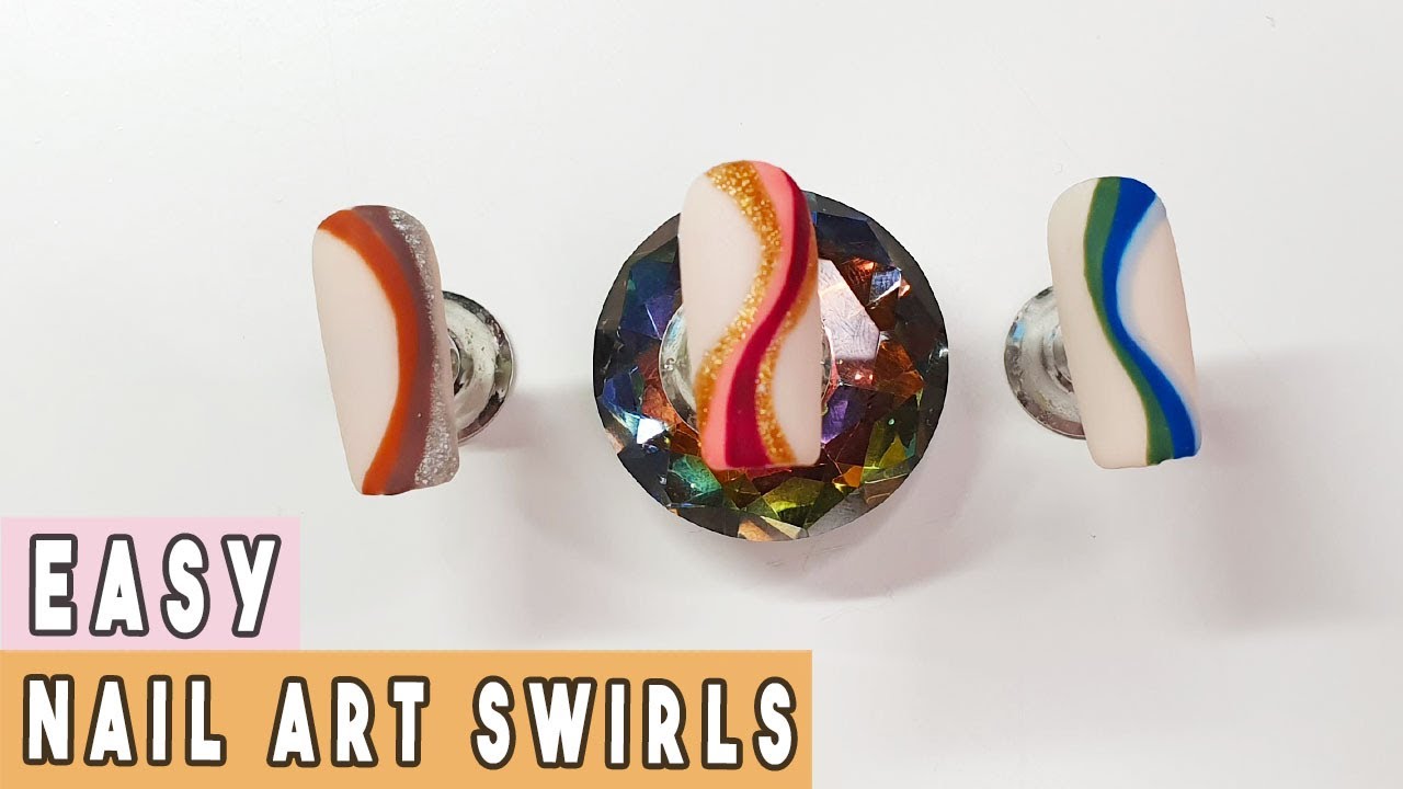 [ DEMO ] NAIL ART FACILE_SWIRLS _ 2021