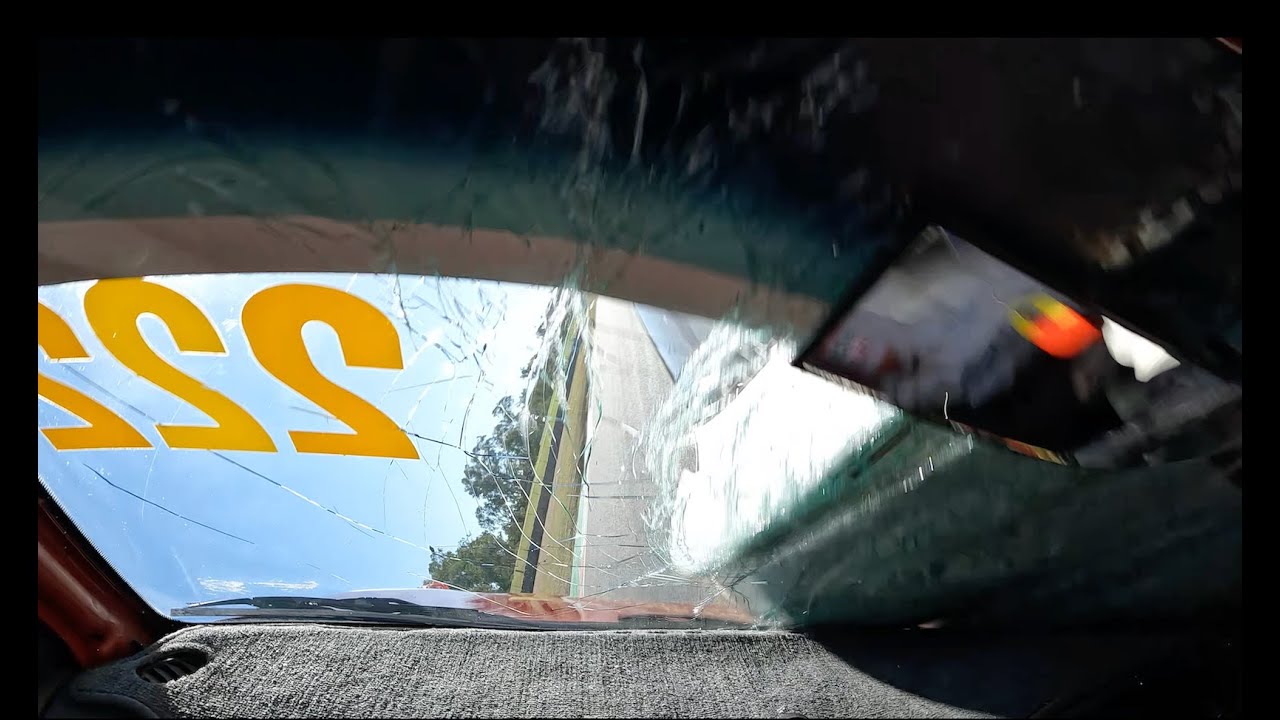 Massive Crash Hyundai Excel Onboard