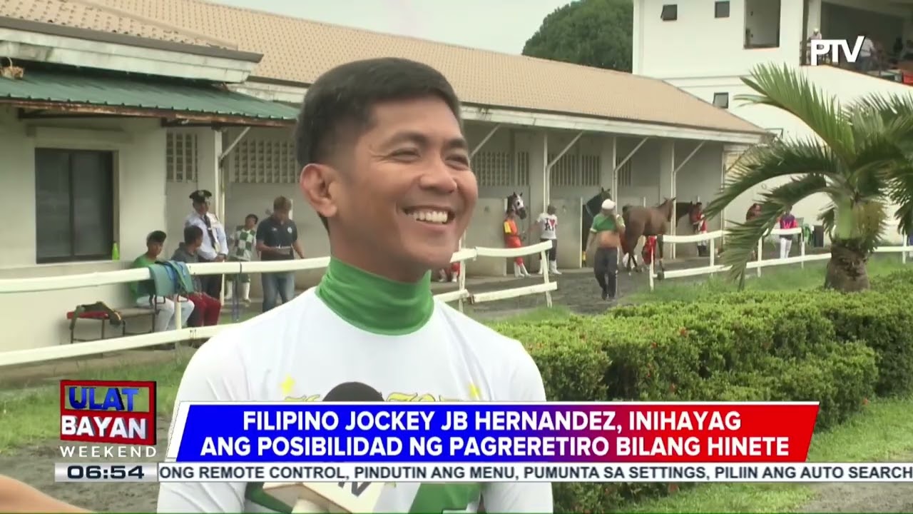 #UlatBayanWeekend | Filipino jockey JB Hernandez, inihayag ang posibilidad ng pagreretiro