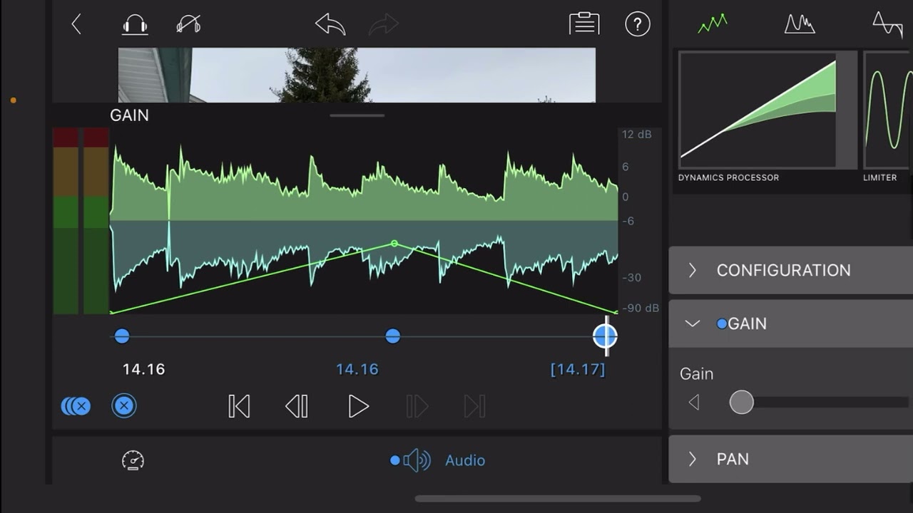 LumaFusion Tutorial Fade In and Out Sound