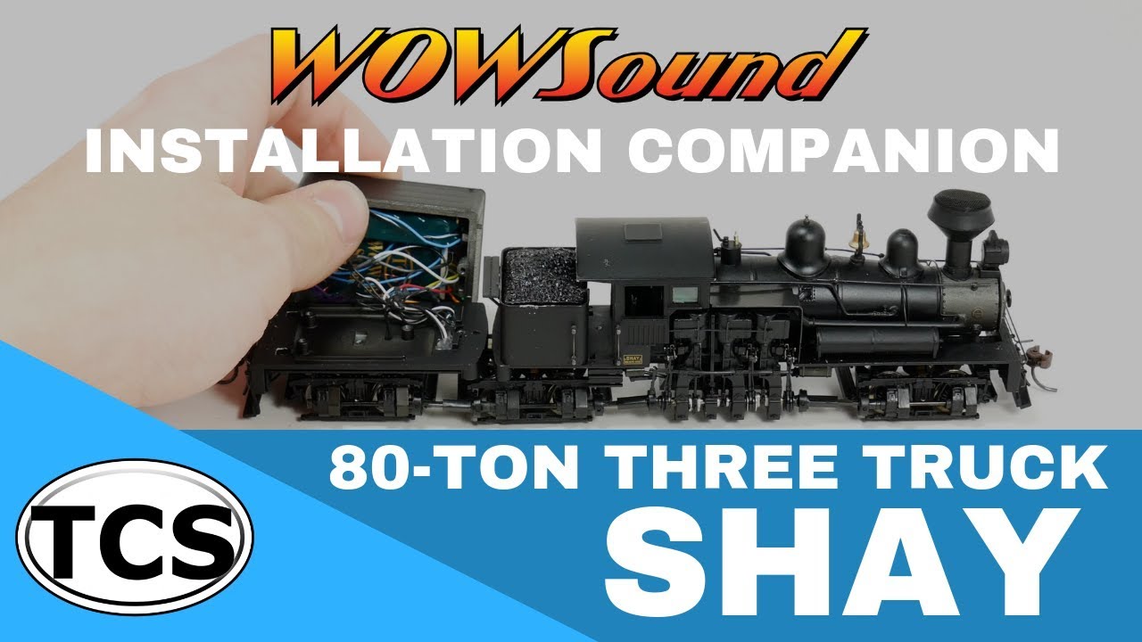 Bachmann 80-Ton Three Truck Shay | Installation Companion