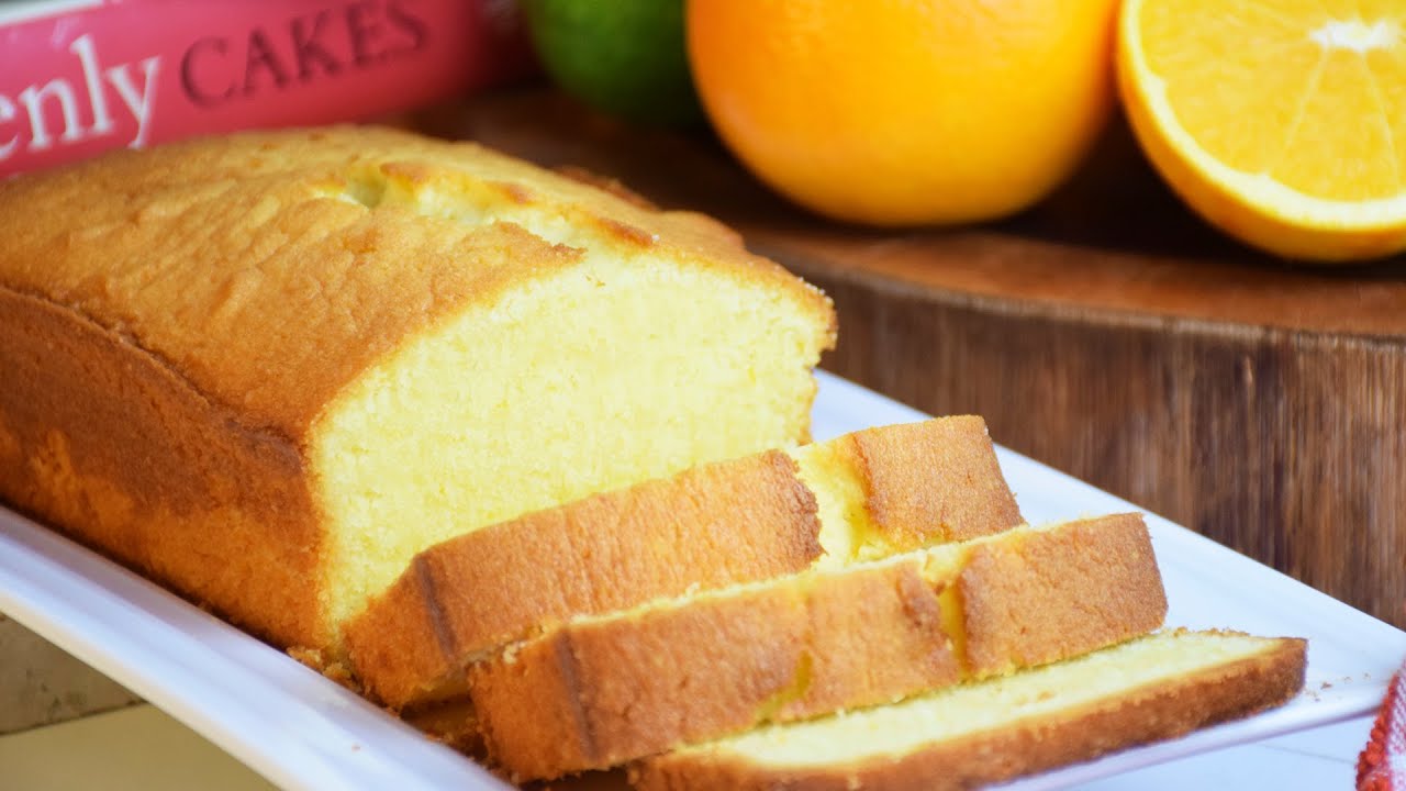 BOLO INGLÊS DE LARANJA (POUND CAKE)| BOLOS BAFÔNICOS
