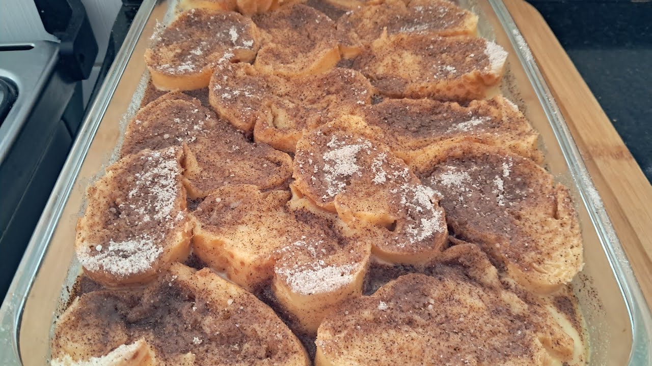 RABANADA DE LEITE NINHO | RECEITA VIRALIZADA | A MELH0R RABANADA QUE JÁ COMI | CONFIRA👇