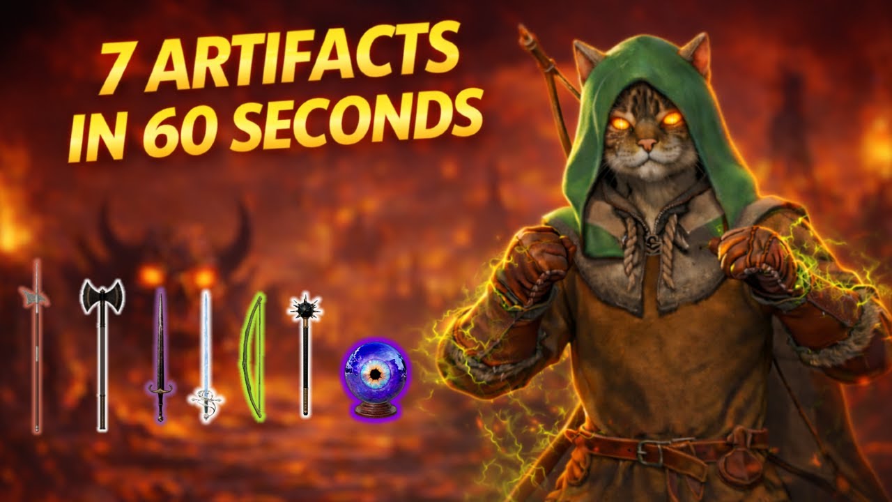 GETTING 7 ARTIFACTS IN 60 SECONDS