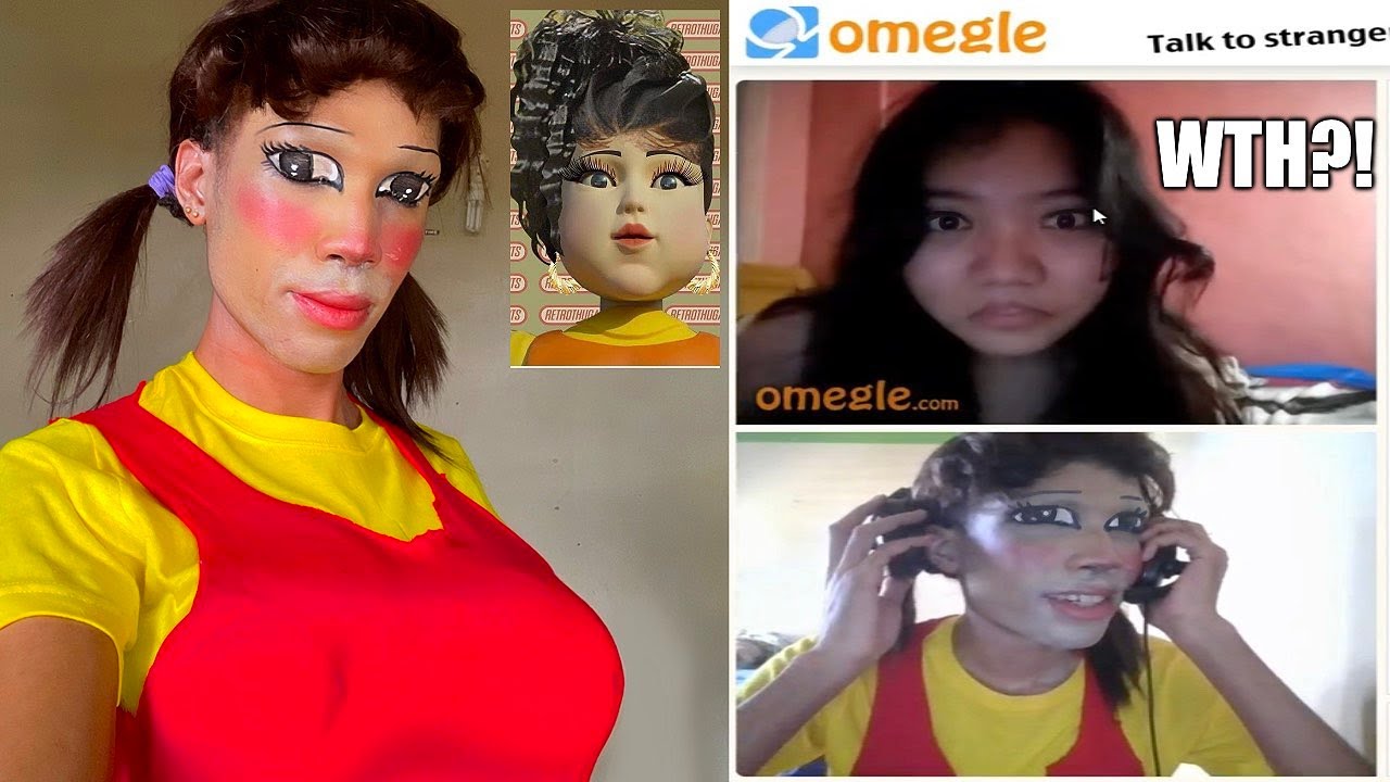 Трансформация куклы в кальмара | OMEGLE