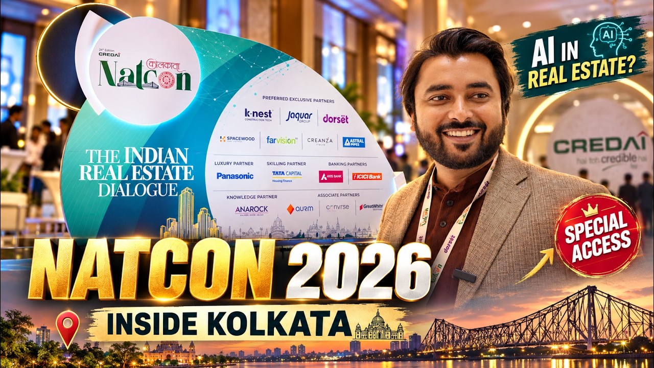 CREDAI NATCON 2026 Kolkata: Inside India&rsquo;s Biggest Real Estate Meet | AI, Tech & Bengal Growth