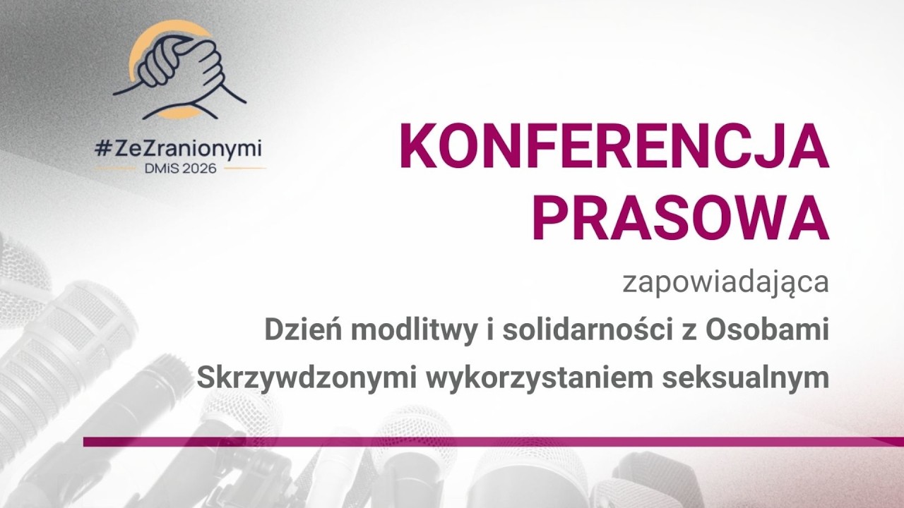 Konferencja zapowiadająca Dzień modlitwy i solidarności z Osobami Skrzywdzonymi