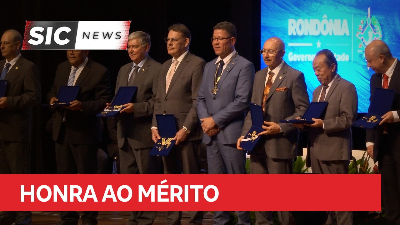 Governo de RO condecora personalidades por contribuições ao estado