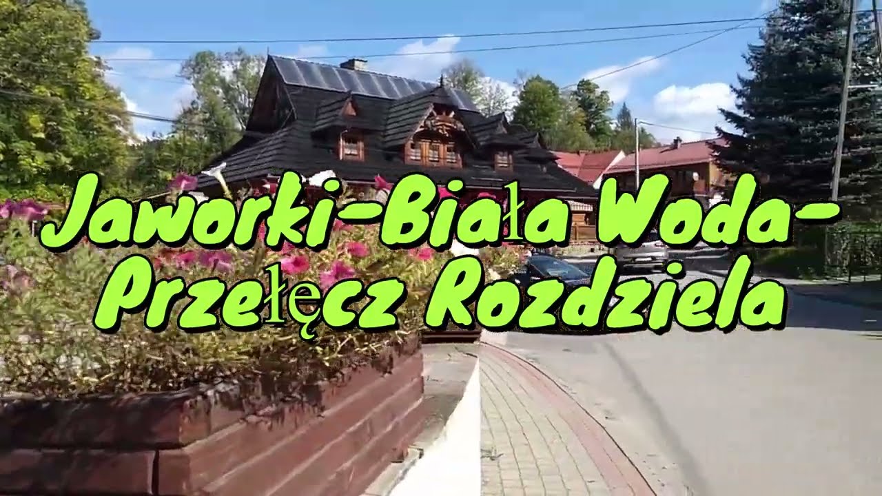 Na szlaku :-) Jaworki-Biała Woda-Przeł. Rozdziela   26.09.2021