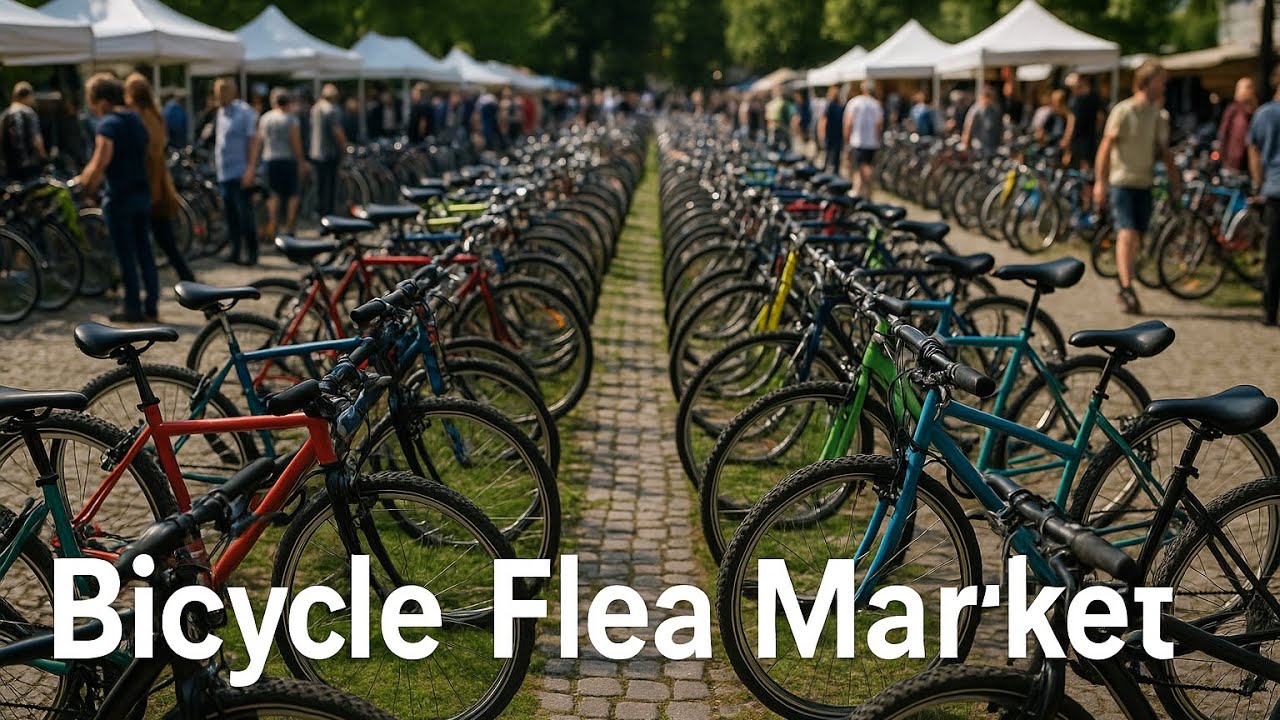 Fietsenbörse Berlin 2025 🚲 | Germany’s Largest Used Bicycle Market at Winterfeldtplatz