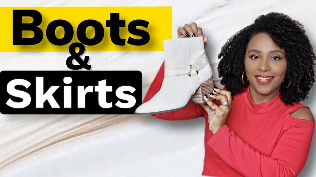 How to Style Boots with Skirts | Fall Outfits