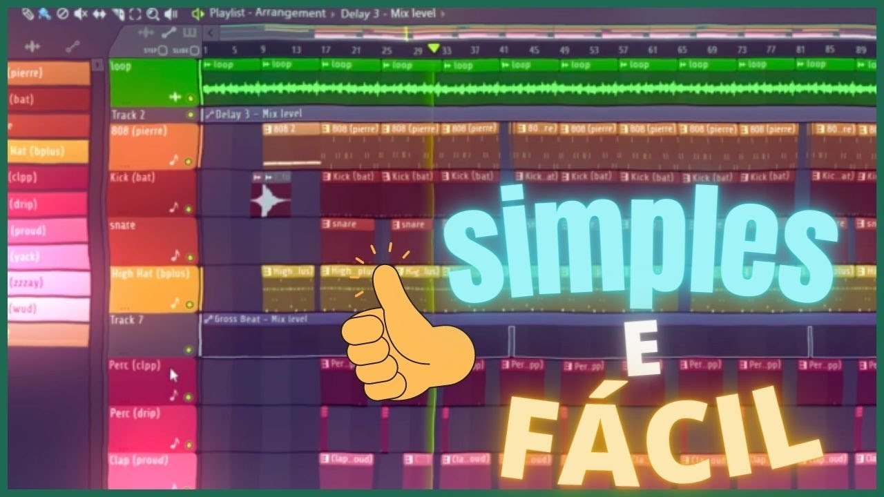 COMO FAZER UM BEAT DE TRAP DE MANEIRA SIMPLES E F&Aacute;CIL!!!