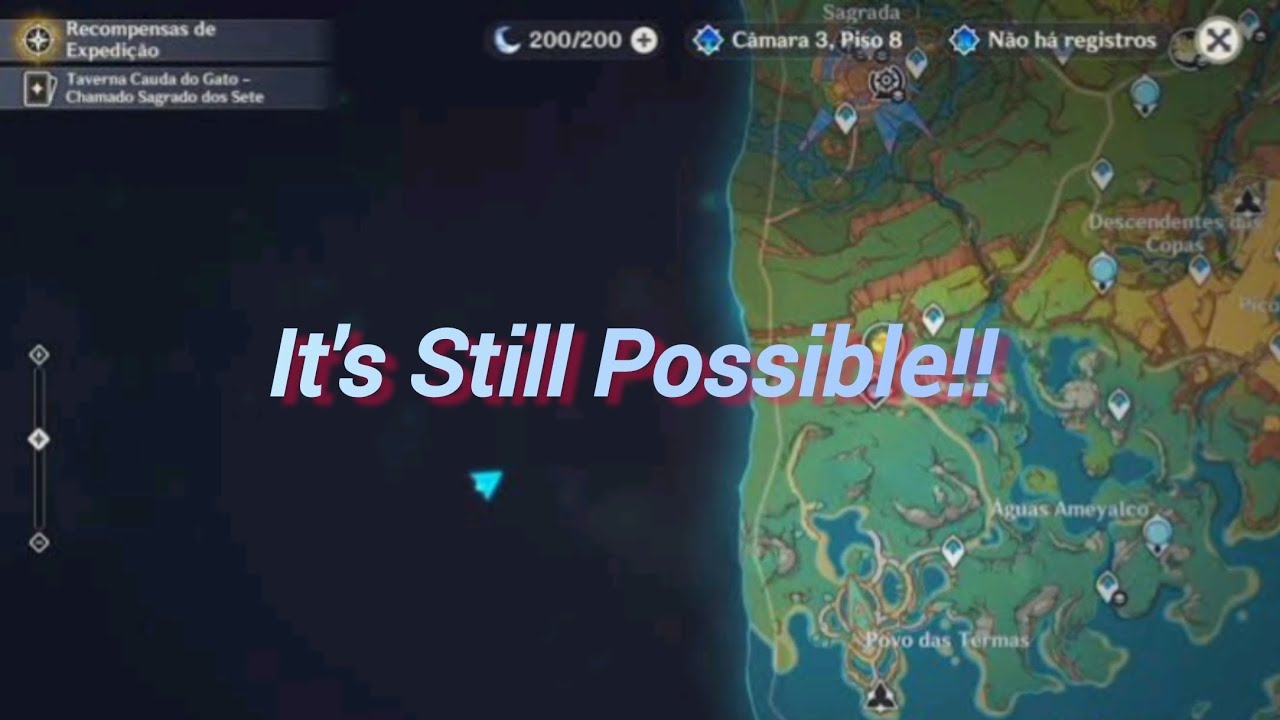 Genshin V6.7 Out Of Bounds/Paimon barrier Glitch! Reach Inazuma Early!