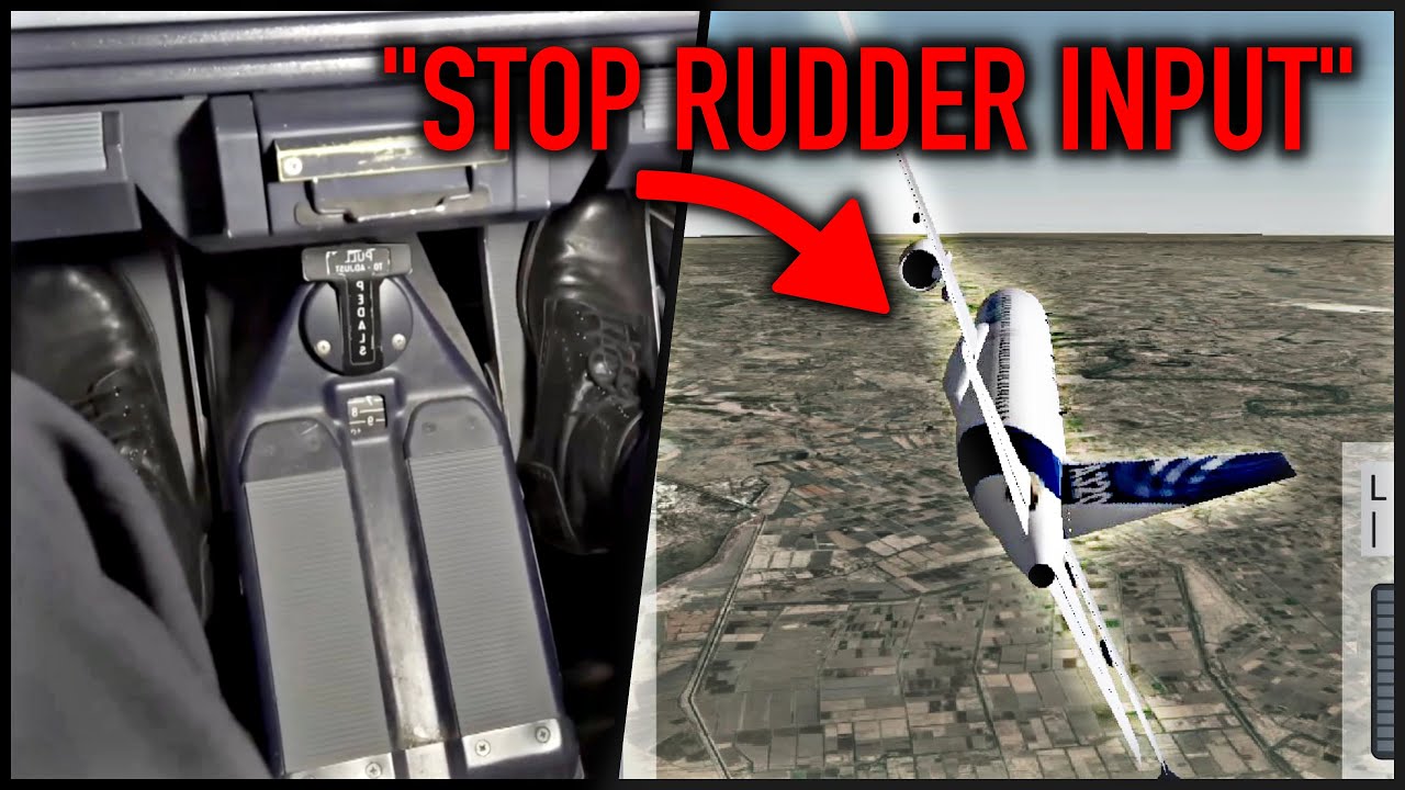 Pilot nutzt Ruder falsch! AeroNews