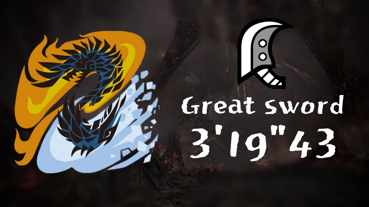 【MHW:I】대검 알바트리온 3분 19초/ Alatreon Great Sword Solo - 3'19